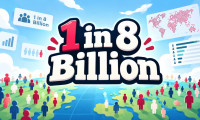1 in 8 Billion