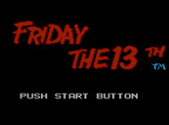 Friday the 13th Game