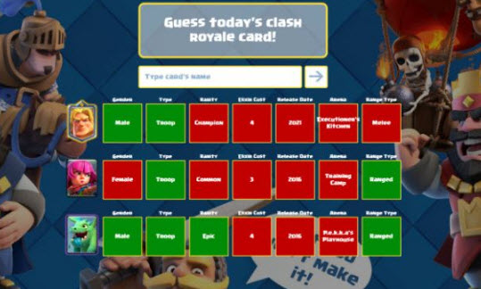 Clashdle Screenshot