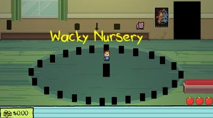 Game UI Screenshot Wacky Nursery